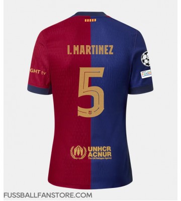 Barcelona Inigo Martinez #5 Replik Heimtrikot 2024-25 Kurzarm